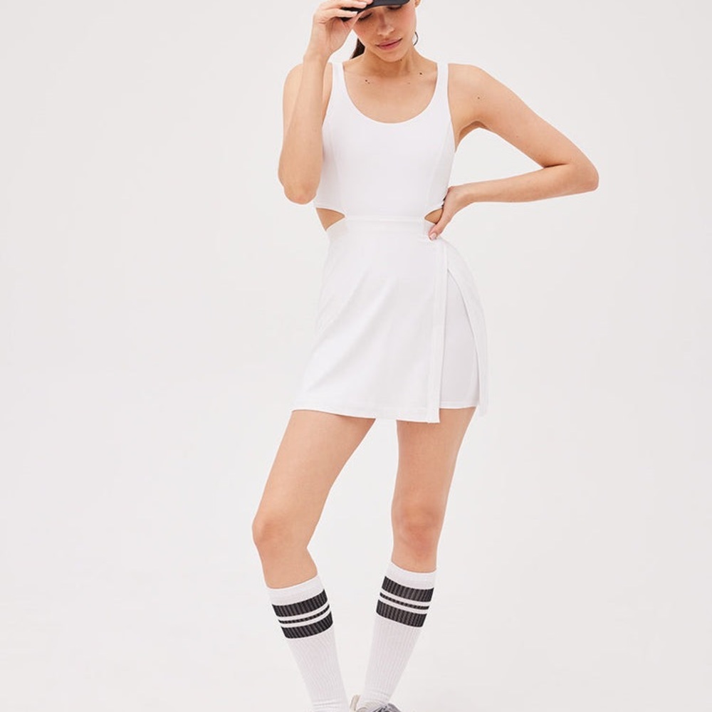 Outdoor Voices White Athletic Dress